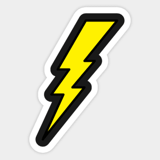 Lightning Bolt Sticker